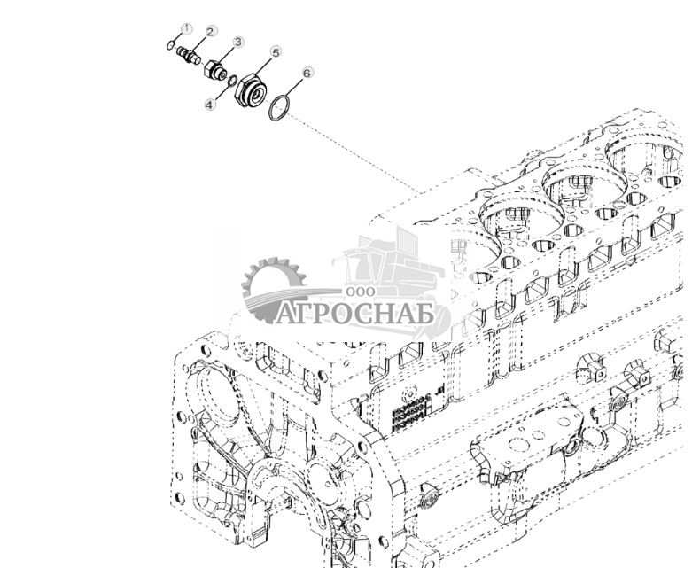 2697 Фитинги нагревателя охлаждающей жидкости двигателя - ST572475 91.jpg